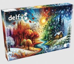 DELFY CASSE-TÊTE 1000 PIÈCES - HARMONIE DES SAISONS #DE-24034